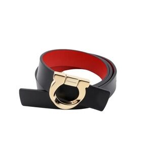 Salvatore Ferragamo Gancini Reversible Belt